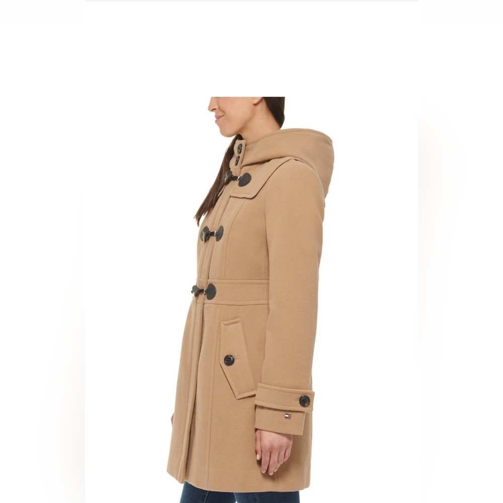 Tommy Hilfiger, Women's Hooded Toggle Walker Coat, Created for Macy's - Picture 12 of 12